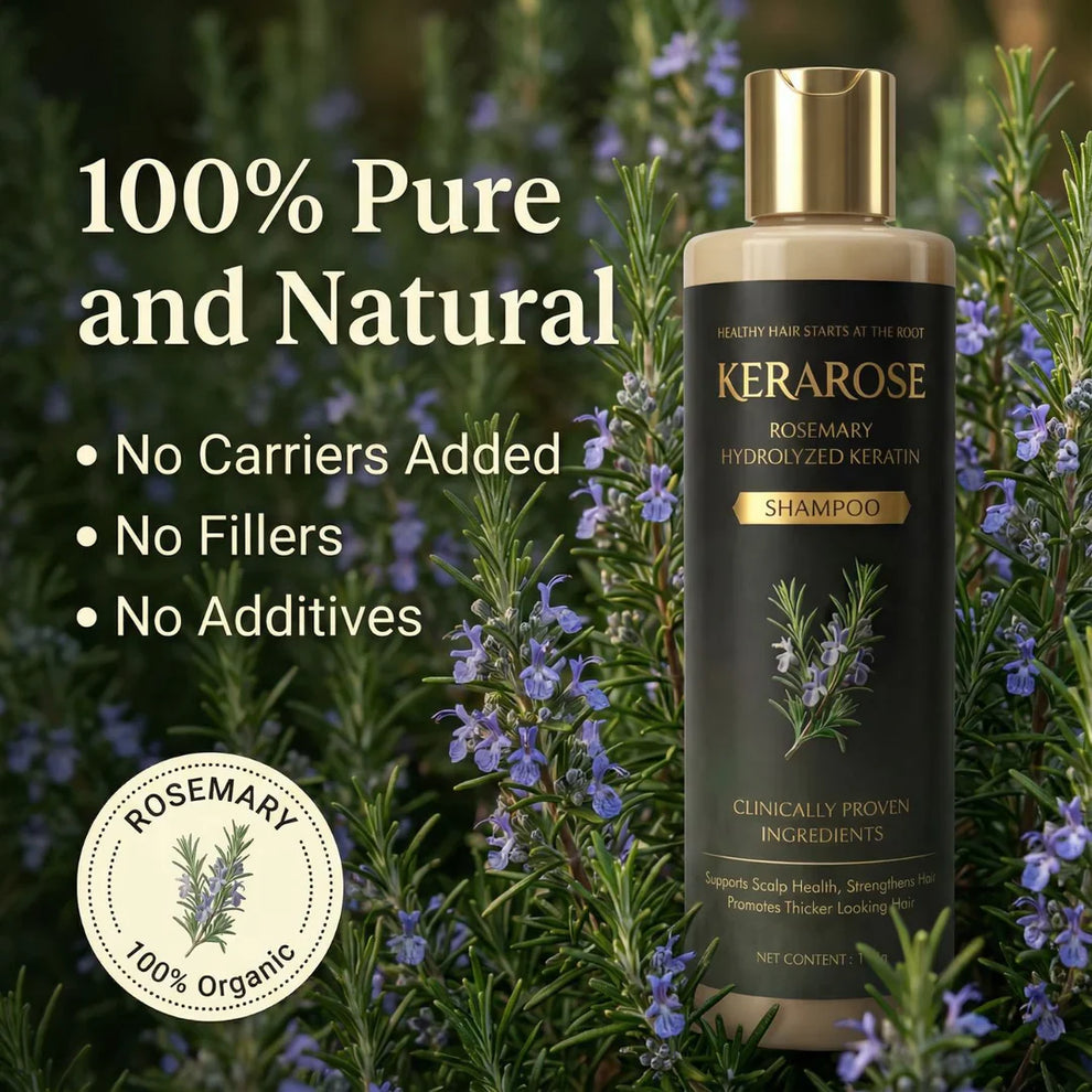 Kerarose Rosemary Shampoo For Hair Growth..