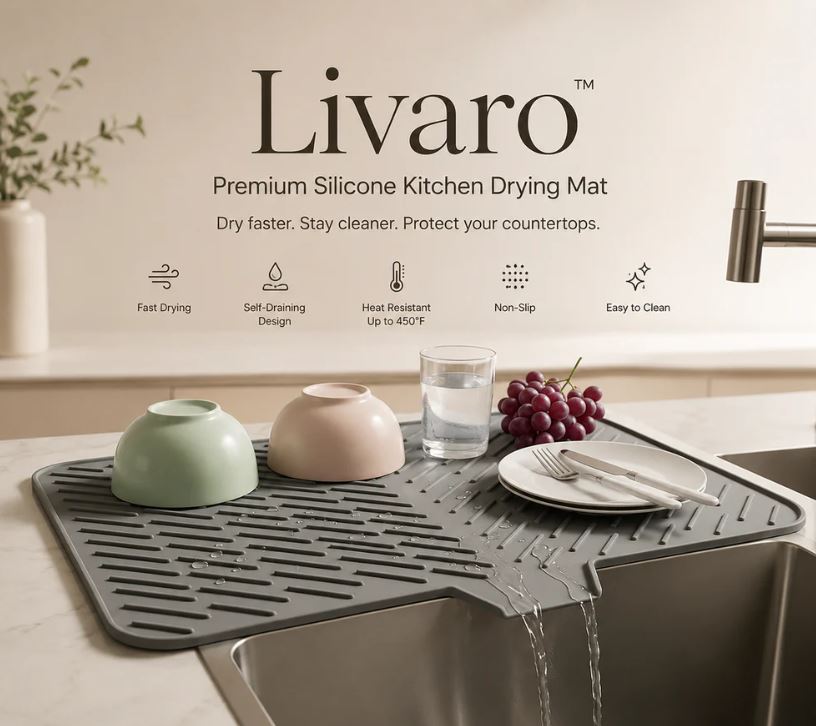 Premium Silicone Kitchen Drying Mat