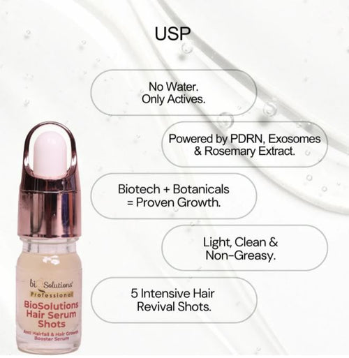 Anti-Hairfall & Hair Growth Booster Serum Shots